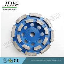 Double  Row Diamond Cup Wheel for Granite Grinding